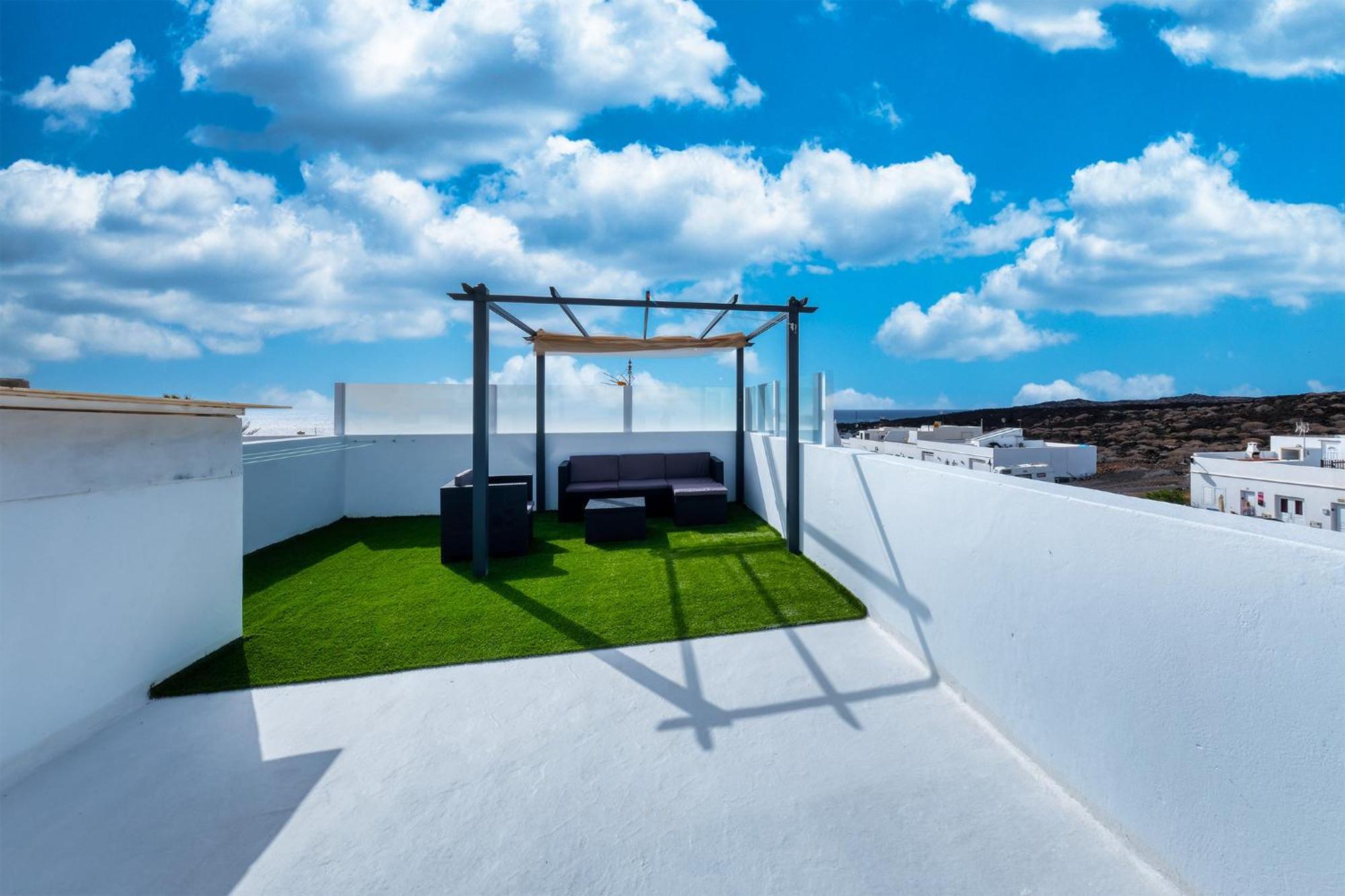 El Golfito-Azotea Con Vista Al Mar Villa El Golfo Exteriör bild